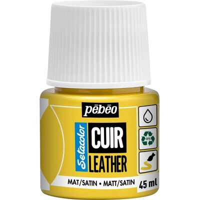 Pebeo Setacolor Leather Paint 45ml - Leather Paint Pebeo Setacolor Leather Paint 45ml - Leather Paint