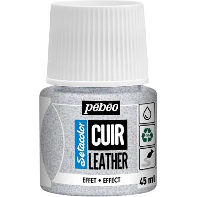 Pebeo Leather Paint - Iridescent - 45ml Pebeo Leather Paint - Iridescent - 45ml
