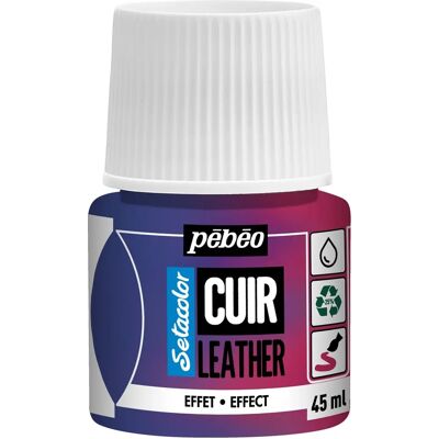 Pebeo Leather Effect Pink/Blue Paint - Leather Effect Pebeo Leather Effect Pink/Blue Paint - Leather Effect