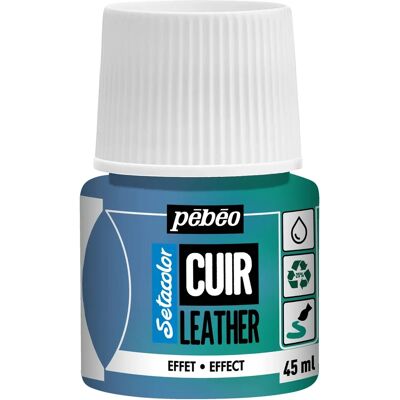 Pebeo Leather Effect Blue/Green - Leather Effect Paint Pebeo Leather Effect Blue/Green - Leather Effect Paint