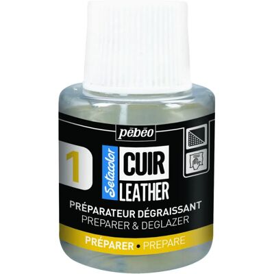 Pebeo Setacolor Lederhilfen - Grundierung & Entfetter Pebeo Setacolor Lederhilfen - Grundierung & Entfetter