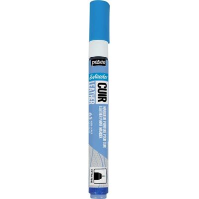 Marqueurs de peinture pour cuir Pebeo Setacolor - Bleu Glacé 65 - Publicité Marqueurs de peinture pour cuir Pebeo Setacolor - Bleu Glacé 65 - Publicité