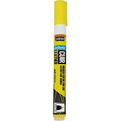 Marqueurs de Peinture pour Cuir Setacolor - Jaune Fluorescent - Publicité Marqueurs de Peinture pour Cuir Setacolor - Jaune Fluorescent - Publicité