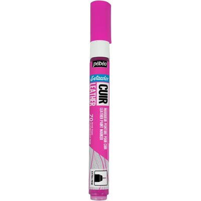 Pebeo Setacolor Lederverf Markers 70 Fluorescerend Roze - Lederverf Markers Pebeo Setacolor Lederverf Markers 70 Fluorescerend Roze - Lederverf Markers
