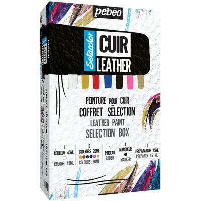 Pebeo Setacolor Lederfarben Auswahlbox - Lederfarben-Set Pebeo Setacolor Lederfarben Auswahlbox - Lederfarben-Set