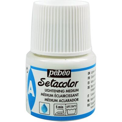 Pebeo Médium Éclaircissant pour Tissus - Peinture pour tissus Pebeo Médium Éclaircissant pour Tissus - Peinture pour tissus