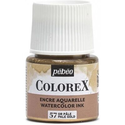 Pebeo - Colorex Wassertinte Weissgold - Weissgold Pebeo - Colorex Wassertinte Weissgold - Weissgold