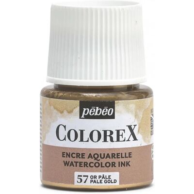 Pebeo - Colorex Wassertinte Weissgold - Weissgold - Publicité Pebeo - Colorex Wassertinte Weissgold - Weissgold - Publicité
