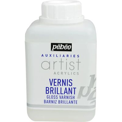 Pebeo Artist Acrylics Water-Based Gloss Varnish - Acrylic Paint and Varnish Pebeo Artist Acrylics Water-Based Gloss Varnish - Acrylic Paint and Varnish