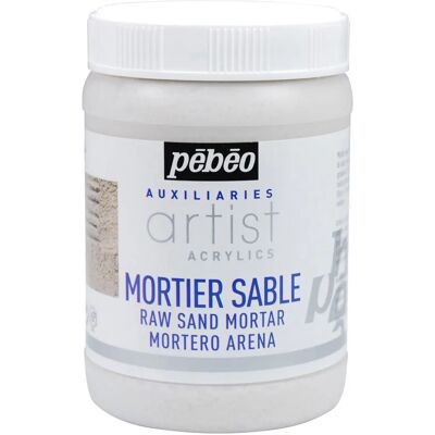 Pebeo Malta Mortier Sabbiata Artist Acrylics 250 ml - Farbe für Texturen und Hintergründe Pebeo Malta Mortier Sabbiata Artist Acrylics 250 ml - Farbe für Texturen und Hintergründe
