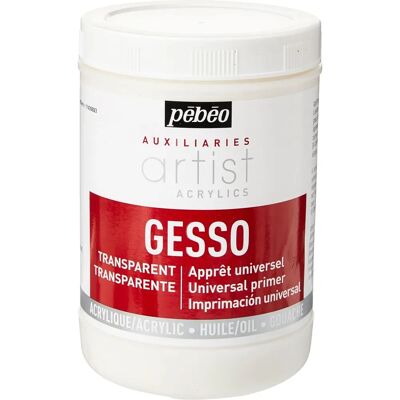 Pebeo Künstler Acryl Transparent Gesso - Acrylgrundierung Pebeo Künstler Acryl Transparent Gesso - Acrylgrundierung