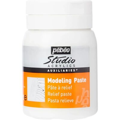 Pebeo Studio Akrylmodellering Pasta - Tung textur - 500ml Pebeo Studio Akrylmodellering Pasta - Tung textur - 500ml