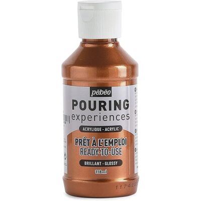 Pebeo Kupfer Acryl-Gießexperience 118ml - Acrylfarbe Pebeo Kupfer Acryl-Gießexperience 118ml - Acrylfarbe