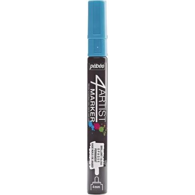 Marqueur huile bleu clair Pebeo - 4mm - Marqueurs Marqueur huile bleu clair Pebeo - 4mm - Marqueurs