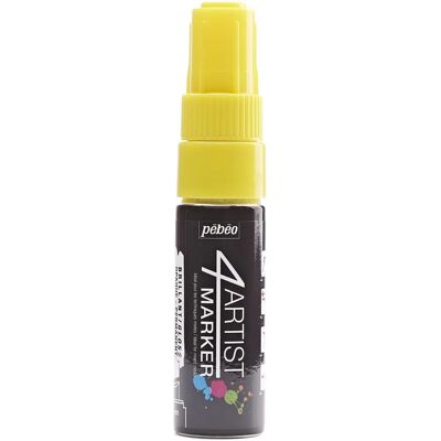 Żółty Marker Olejowy Pebeo - 8MM Czaszka - Marker - Na bazie oleju - Wielu powierzchni Żółty Marker Olejowy Pebeo - 8MM Czaszka - Marker - Na bazie oleju - Wielu powierzchni