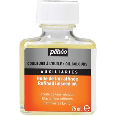 Olejek lniany rafinowany Pebeo - 75 ml - Materiały artystyczne Olejek lniany rafinowany Pebeo - 75 ml - Materiały artystyczne