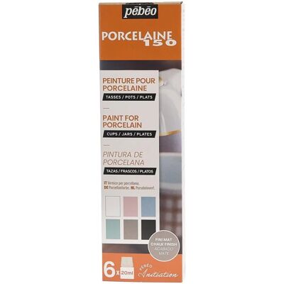 Pebeo Porcelaine 150 Kreidefarben Keramikfarbe Set Pebeo Porcelaine 150 Kreidefarben Keramikfarbe Set
