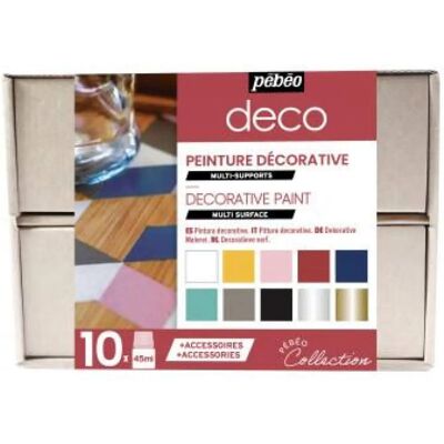 Pébéo Decorative Painting Set - Art Hobby Kit Pébéo Decorative Painting Set - Art Hobby Kit