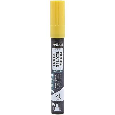 Pebeo 7A Undurchsichtiger Stoff Marker - Gelb Pebeo 7A Undurchsichtiger Stoff Marker - Gelb