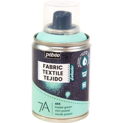 PEBEO - Vernice spray per tessuti 7A - Tessuti naturali e sintetici - A base d’acqua - Senza solventi - Lavabile in lavatrice PEBEO - Vernice spray per tessuti 7A - Tessuti naturali e sintetici - A base d’acqua - Senza solventi - Lavabile in lavatrice