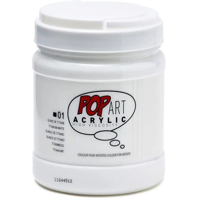 Pebeo Titanium Weiß Acrylfarbe - 700ml - Künstlerbedarf Pebeo Titanium Weiß Acrylfarbe - 700ml - Künstlerbedarf