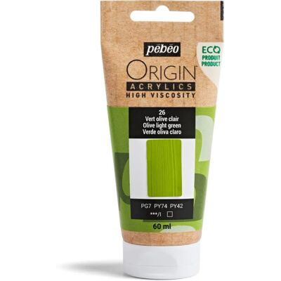 Peinture acrylique à haute viscosité Pebeo Origin - Vert clair - Peinture acrylique - Publicité Peinture acrylique à haute viscosité Pebeo Origin - Vert clair - Peinture acrylique - Publicité