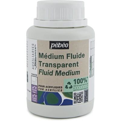 Pebeo Grünes Acrylflüssigkeit 225ml - Acrylmedium Pebeo Grünes Acrylflüssigkeit 225ml - Acrylmedium