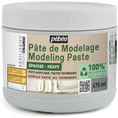 Pebeo Studio GREEN Schwere Modelliermasse - Modellierpaste Pebeo Studio GREEN Schwere Modelliermasse - Modellierpaste