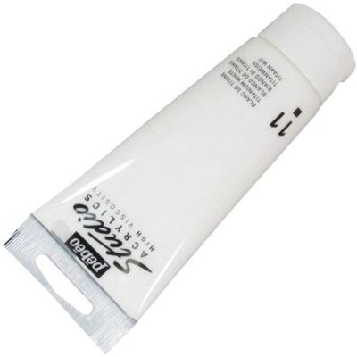Pébéo Weiße Acrylfarbe - 100 ml - Acrylfarbe Pébéo Weiße Acrylfarbe - 100 ml - Acrylfarbe