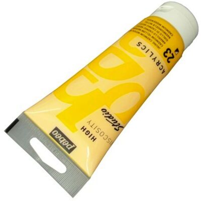 Pébéo Jaune Cadmium Peinture Acrylique - 100ml - Fini satiné - Publicité Pébéo Jaune Cadmium Peinture Acrylique - 100ml - Fini satiné - Publicité