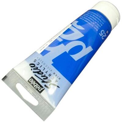 Peinture acrylique Pebeo Bleu Ultramarine Clair - 100ml - Studio Acrylic - Publicité Peinture acrylique Pebeo Bleu Ultramarine Clair - 100ml - Studio Acrylic - Publicité