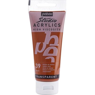 Pebeo Venice Red Acrylfarbe - Satin-Finish - 100ml Pebeo Venice Red Acrylfarbe - Satin-Finish - 100ml