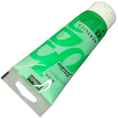 Farba akrylowa Pebeo Studio Zielony Kadmowy - Satynowe wykończenie - 100ml Farba akrylowa Pebeo Studio Zielony Kadmowy - Satynowe wykończenie - 100ml