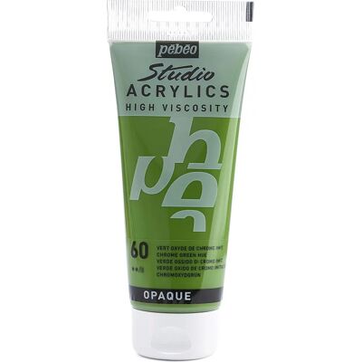 Farba akrylowa jasnozielona Pebeo - Akryl - 100 ml Farba akrylowa jasnozielona Pebeo - Akryl - 100 ml