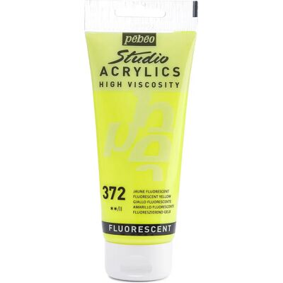Pebeo Studio Acrylfarbe Fluoreszierendes Gelb - Acrylfarbe Pebeo Studio Acrylfarbe Fluoreszierendes Gelb - Acrylfarbe