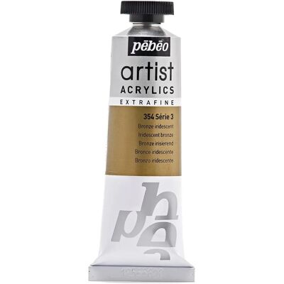 Pebeo - Artist Acrylics Extrafein - Brąz irydowy Pebeo - Artist Acrylics Extrafein - Brąz irydowy