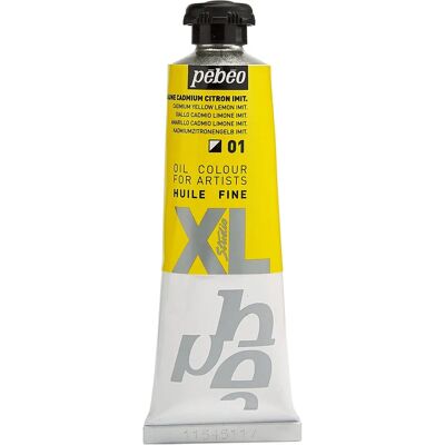 Peinture à l'huile Pebeo Studio XL Jaune Cadmium Citron - Huile Peinture à l'huile Pebeo Studio XL Jaune Cadmium Citron - Huile