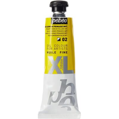 Peinture à l'huile Pebeo Studio XL - Jaune Cadmium - 37ml Peinture à l'huile Pebeo Studio XL - Jaune Cadmium - 37ml