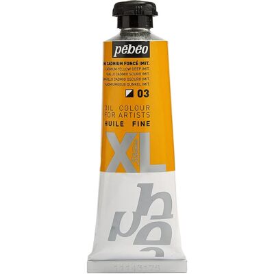 Farba olejna Pebeo Studio XL Kadmowy Żółty Głęboki - Malowanie olejne Farba olejna Pebeo Studio XL Kadmowy Żółty Głęboki - Malowanie olejne
