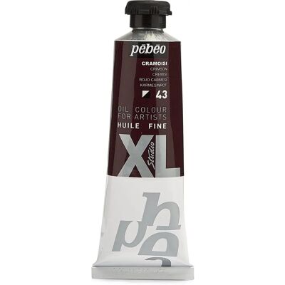 Farba olejna Pebeo Studio XL Crimson - 37ml Farba dla artystów Farba olejna Pebeo Studio XL Crimson - 37ml Farba dla artystów