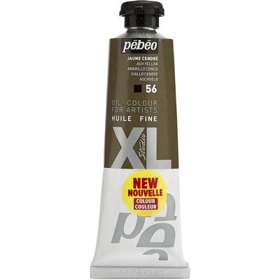 Peinture à l'huile Pebeo Studio XL - Jaune cendre - 55 couleurs - 37ml Peinture à l'huile Pebeo Studio XL - Jaune cendre - 55 couleurs - 37ml