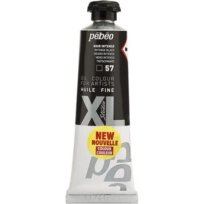 Farba olejna Pebeo Studio XL - Intensywna czerń - 37ml - Farba olejna Farba olejna Pebeo Studio XL - Intensywna czerń - 37ml - Farba olejna