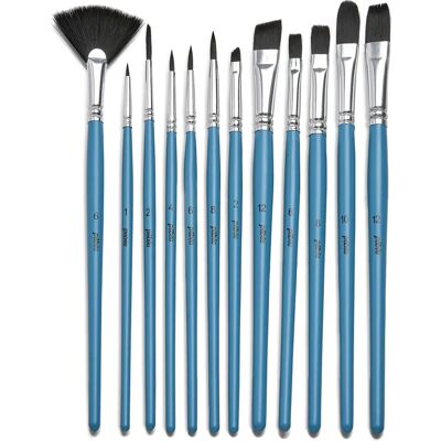 Pebeo 952207 Synthetisches Eichhörnchen Aquarellpinsel-Set - Wasserfarben Pinsel Pebeo 952207 Synthetisches Eichhörnchen Aquarellpinsel-Set - Wasserfarben Pinsel