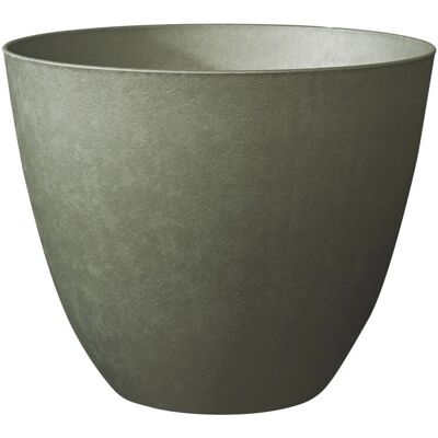 Poétic, Pot de Fleurs d'Extérieur, 40 cm, Khaki - Outdoor Pot planter - Publicité Poétic, Pot de Fleurs d'Extérieur, 40 cm, Khaki - Outdoor Pot planter - Publicité