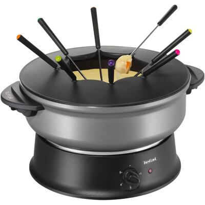 Tefal WK302013 - Nero, Grigio - Friggitrice per fondue Tefal WK302013 - Nero, Grigio - Friggitrice per fondue