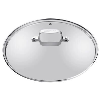 Tefal Jamie Oliver B89987 couvercle de poêle - Acier inoxydable, Ronde, Résistant à la chaleur - Publicité Tefal Jamie Oliver B89987 couvercle de poêle - Acier inoxydable, Ronde, Résistant à la chaleur - Publicité