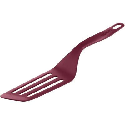 Spatule en plastique Bordeaux Rouge Tefal - ustensile - Publicité Spatule en plastique Bordeaux Rouge Tefal - ustensile - Publicité