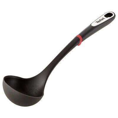 Tefal K20601 - Zwart Roestvrijstalen Lepel - Vaatwasserbestendig Tefal K20601 - Zwart Roestvrijstalen Lepel - Vaatwasserbestendig