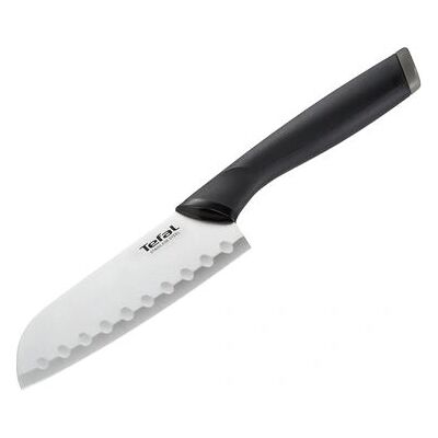 Tefal K22136 Couteau Santoku en Acier Inoxydable - Ustensile de Cuisine - Publicité Tefal K22136 Couteau Santoku en Acier Inoxydable - Ustensile de Cuisine - Publicité
