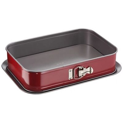 Tefal J1640514 Molde para hornear - Forma rectangular de acero al carbono apta para horno Tefal J1640514 Molde para hornear - Forma rectangular de acero al carbono apta para horno